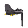Carrello Vega Lite CRL-13808/2 - розкладне автокрісло для немовля з базою, автолюлька (0 - 15 місяців / 40 - 87 см), кріплення ISOFIX з упором у підлогу • Absolute Black