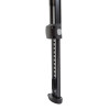 Carrello Vega Lite CRL-13808/2 - розкладне автокрісло для немовля з базою, автолюлька (0 - 15 місяців / 40 - 87 см), кріплення ISOFIX з упором у підлогу • Absolute Black