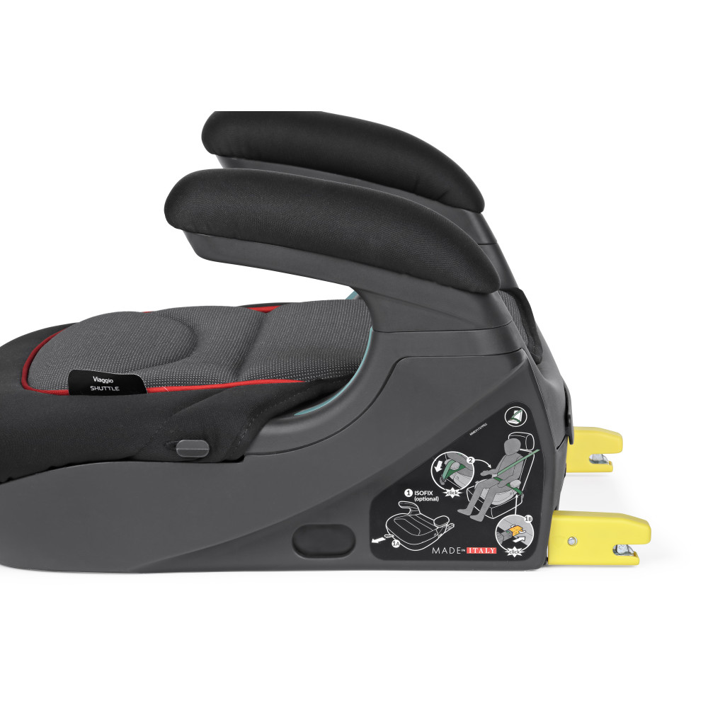 Peg Perego Viaggio Shuttle - автокресло-бустер для детей, крепление isofix (от 15 до 36 кг / от 3 до 12 лет) • Active
