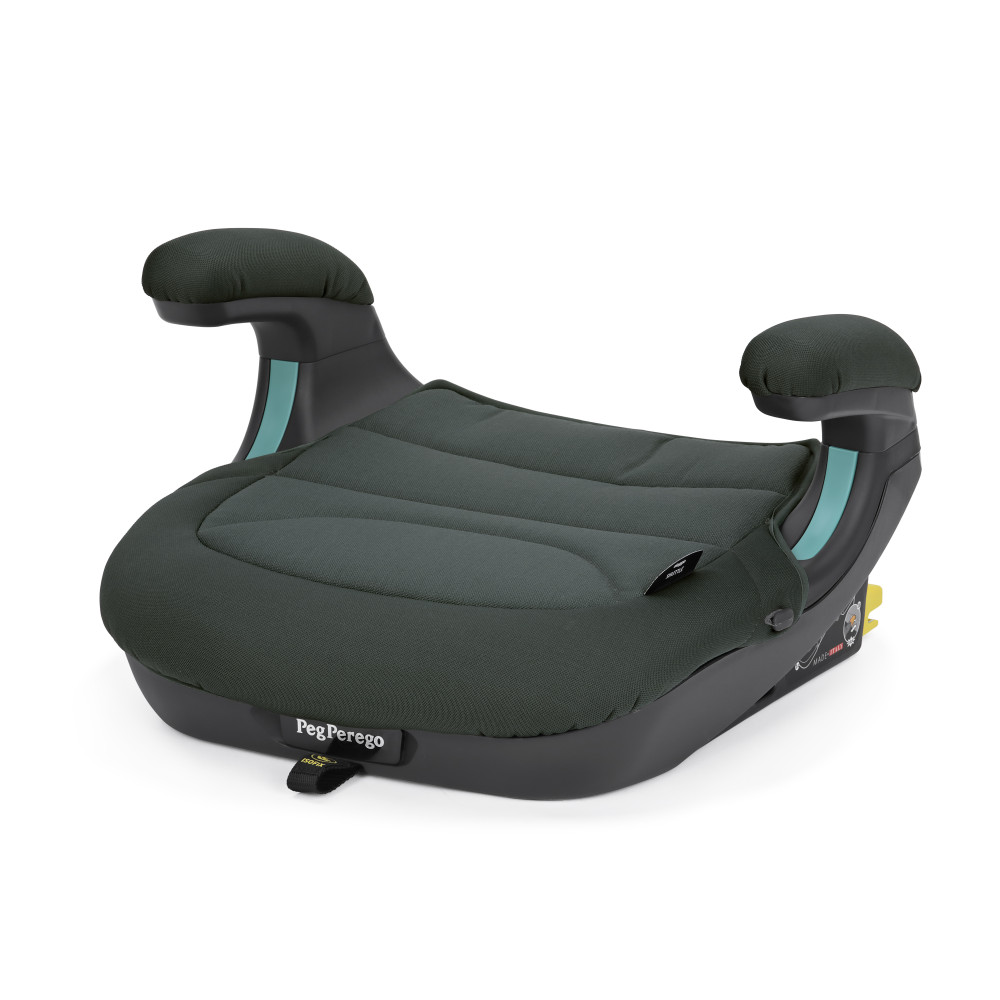 Peg Perego Viaggio Shuttle Active - автокресло-бустер для детей, крепление isofix (от 15 до 36 кг / от 3 до 12 лет) • Metal