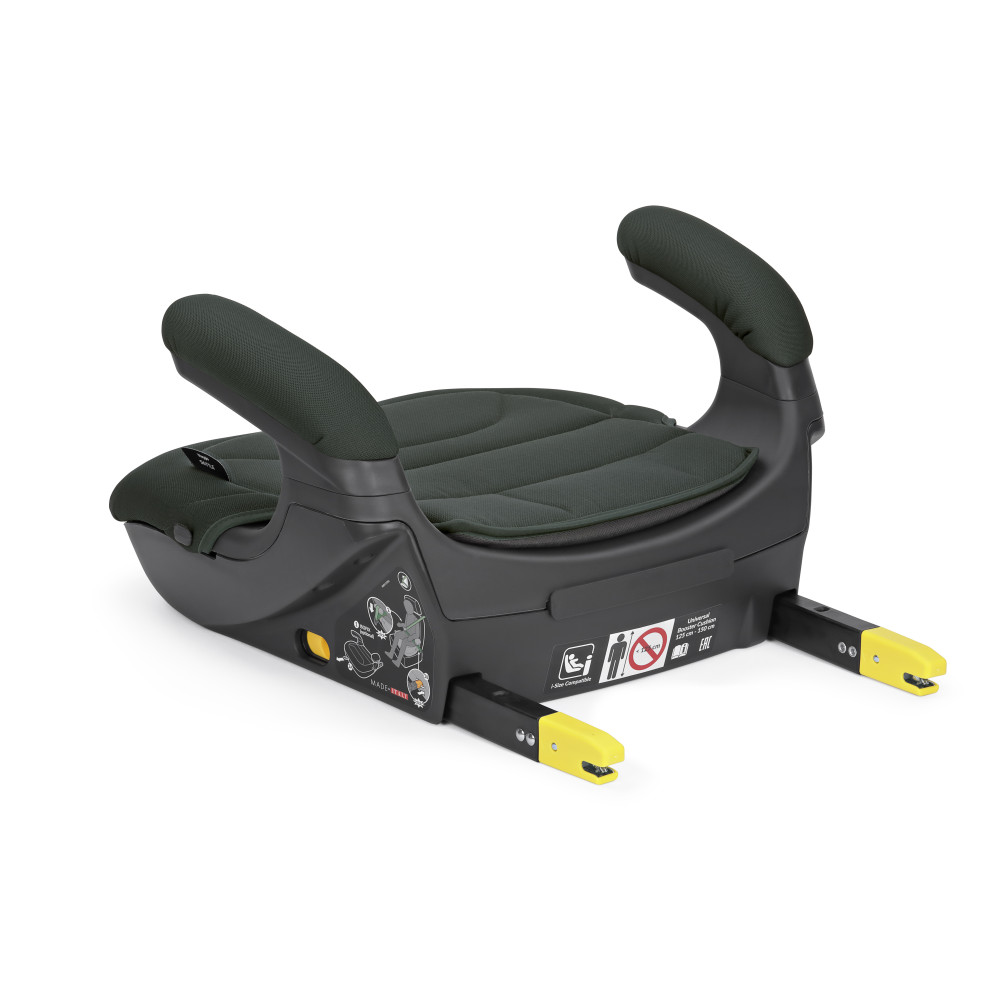 Peg Perego Viaggio Shuttle Active - автокресло-бустер для детей, крепление isofix (от 15 до 36 кг / от 3 до 12 лет) • Metal