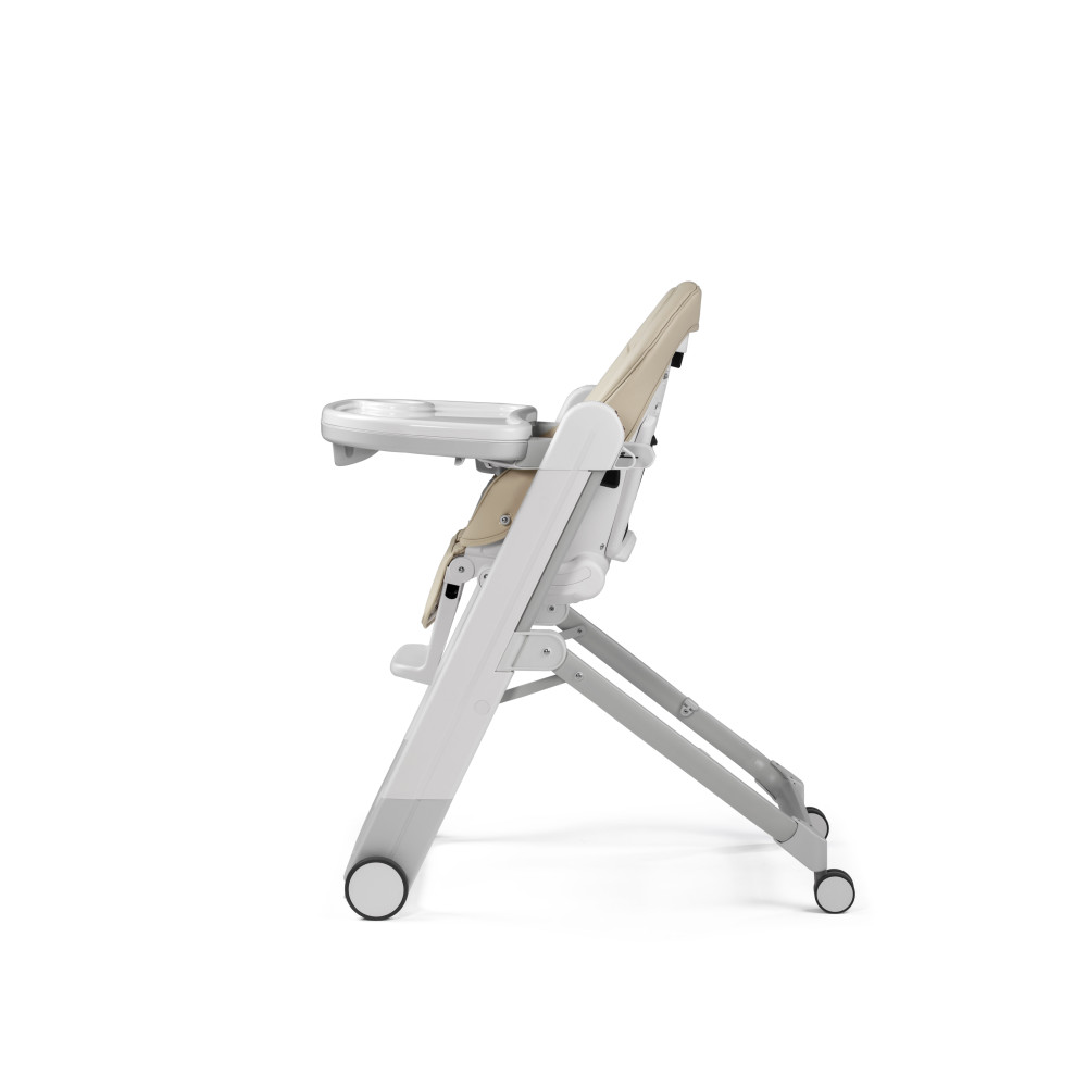 Peg Perego Siesta Follow Me - стілець для годування, шезлонг для новонароджених (регулювання по висоті, нахил спинки), чохол з екошкіри, 4 колеса, компактне складання • Astral Peg Perego Siesta Follow Me - стілець для годування, шезлонг для новонароджених (регулювання по висоті, нахил спинки), чохол з екошкіри, 4 колеса, компактне складання • Astral