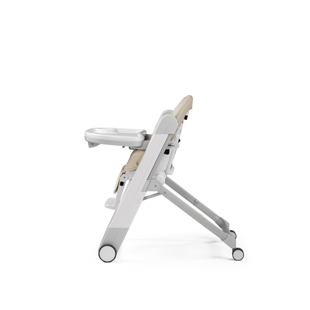 Peg Perego Siesta Follow Me - стілець для годування, шезлонг для новонароджених (регулювання по висоті, нахил спинки), чохол з екошкіри, 4 колеса, компактне складання • Astral Peg Perego Siesta Follow Me - стілець для годування, шезлонг для новонароджених (регулювання по висоті, нахил спинки), чохол з екошкіри, 4 колеса, компактне складання • Astral