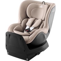 Britax Romer Dualfix M Plus - автокресло для ребенка  (от 3 месяцев до 4 лет / 61 - 105 см) с функцией поворота на 360 градусов (против и по ходу движения), с креплением ISOFIX • Style Teak