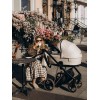 Roan Ivi 2.0 - дитяча коляска 2в1, візок преміум Alcantara Vintage Collection, матрац Air Zone 3D, м'яка амортизація, сонцезахисний козирок у комплекті • Butter Cream Alcantara (R-IEVC-BC)