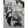 Roan Ivi 2.0 - детская коляска 2в1, премиум Alcantara Vintage Collection, матрас Air Zone 3D, мягкая амортизация, солнцезащитный козырек в комплекте • Raisin Rum Alcantara (R-IEVC-RR)