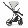 Roan Ivi 2.0 - детская коляска 2в1, премиум Vintage Collection, матрас Air Zone 3D, мягкая амортизация, солнцезащитный козырек в комплекте • Iced Coffee Vintage (R-IVC-IC)