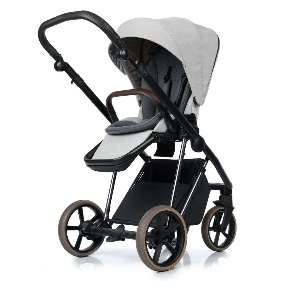 Roan Ivi 2.0 - детская коляска 2в1, премиум Vintage Collection, матрас Air Zone 3D, мягкая амортизация, солнцезащитный козырек в комплекте • Iced Coffee Vintage (R-IVC-IC) Roan Ivi 2.0 - детская коляска 2в1, премиум Vintage Collection, матрас Air Zone 3D, мягкая амортизация, солнцезащитный козырек в комплекте • Iced Coffee Vintage (R-IVC-IC)