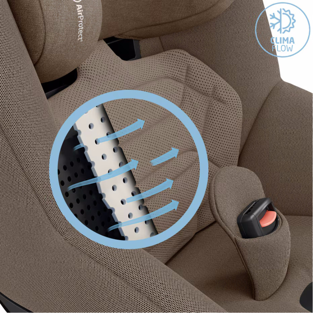 Maxi-Cosi Mica 360 Pro i-Size - автокресло для детей (от 0 до 4 лет / 40 - 105 см), крепление ISOFIX, поворотное 360, выдвижное • Authentic Truffle Maxi-Cosi Mica 360 Pro i-Size - автокресло для детей (от 0 до 4 лет / 40 - 105 см), крепление ISOFIX, поворотное 360, выдвижное • Authentic Truffle