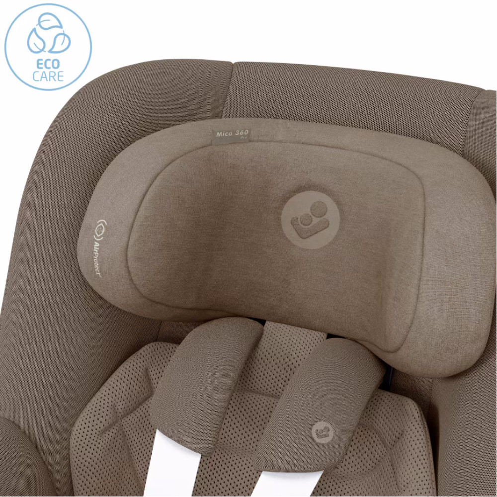 Maxi-Cosi Mica 360 Pro i-Size - автокресло для детей (от 0 до 4 лет / 40 - 105 см), крепление ISOFIX, поворотное 360, выдвижное • Authentic Truffle Maxi-Cosi Mica 360 Pro i-Size - автокресло для детей (от 0 до 4 лет / 40 - 105 см), крепление ISOFIX, поворотное 360, выдвижное • Authentic Truffle