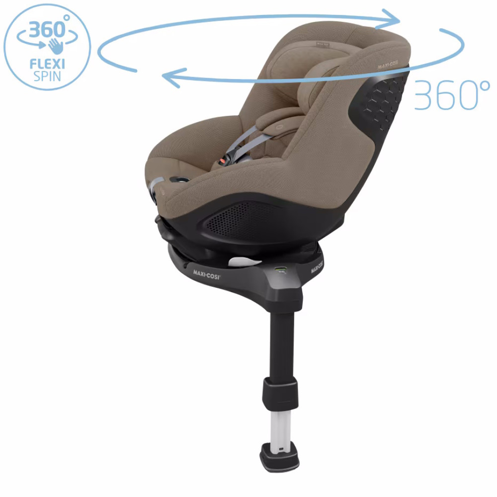 Maxi-Cosi Mica 360 Pro i-Size - автокресло для детей (от 0 до 4 лет / 40 - 105 см), крепление ISOFIX, поворотное 360, выдвижное • Authentic Truffle Maxi-Cosi Mica 360 Pro i-Size - автокресло для детей (от 0 до 4 лет / 40 - 105 см), крепление ISOFIX, поворотное 360, выдвижное • Authentic Truffle