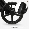 Espiro Wave Pro - прогулочная коляска, всесезонная коляска • Pink Melody