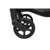 Espiro Wave Pro 2025 - прогулянкова коляска, всесезонний візок з великими колесами • Classic Black