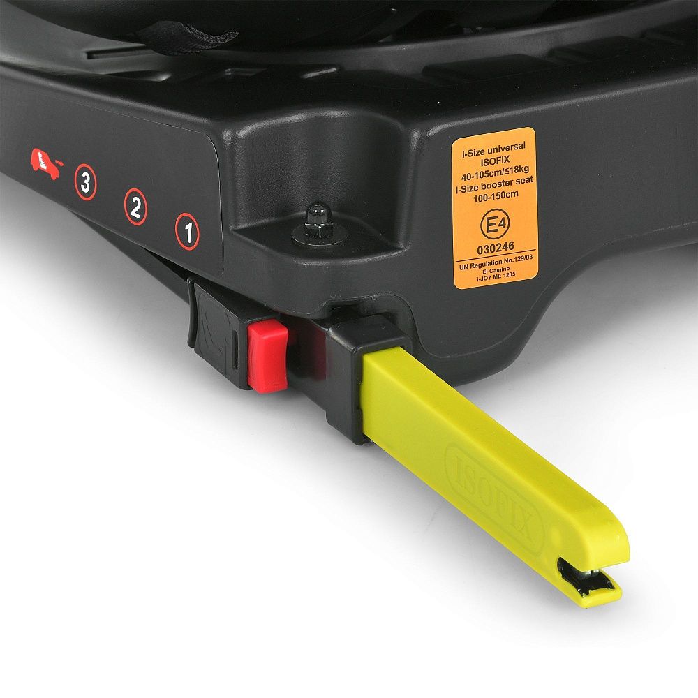 El Camino i-Joy ME 1205 - дитяче автокрісло (0 – 12 років /40 - 150 см /0 – 36 кг) з функцією повороту 360, кріплення ISOFIX та Top Tether (якірний ремінь) • Antracite El Camino i-Joy ME 1205 - дитяче автокрісло (0 – 12 років /40 - 150 см /0 – 36 кг) з функцією повороту 360, кріплення ISOFIX та Top Tether (якірний ремінь) • Antracite