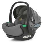 El Camino i-FIX+ ME 1110 - автокрісло для немовля i-Size (автолюлька), розкладається до лежачого положення (0 - 15 місяців / 40 - 87 см) • Simply Gray