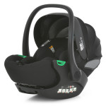 El Camino i-FIX+ ME 1110 - автокрісло для немовля i-Size (автолюлька), розкладається до лежачого положення (0 - 15 місяців / 40 - 87 см) • Moon Black