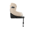 Cybex Sirona Ti - автокресло для ребенка (0 – 4 года / 40 – 105 см) с функцией поворота на 360 градусов, с креплением ISOFIX + опорная ножка, раздвижной козырек, ткань 3D–Mesh • Cozy Beige Plus