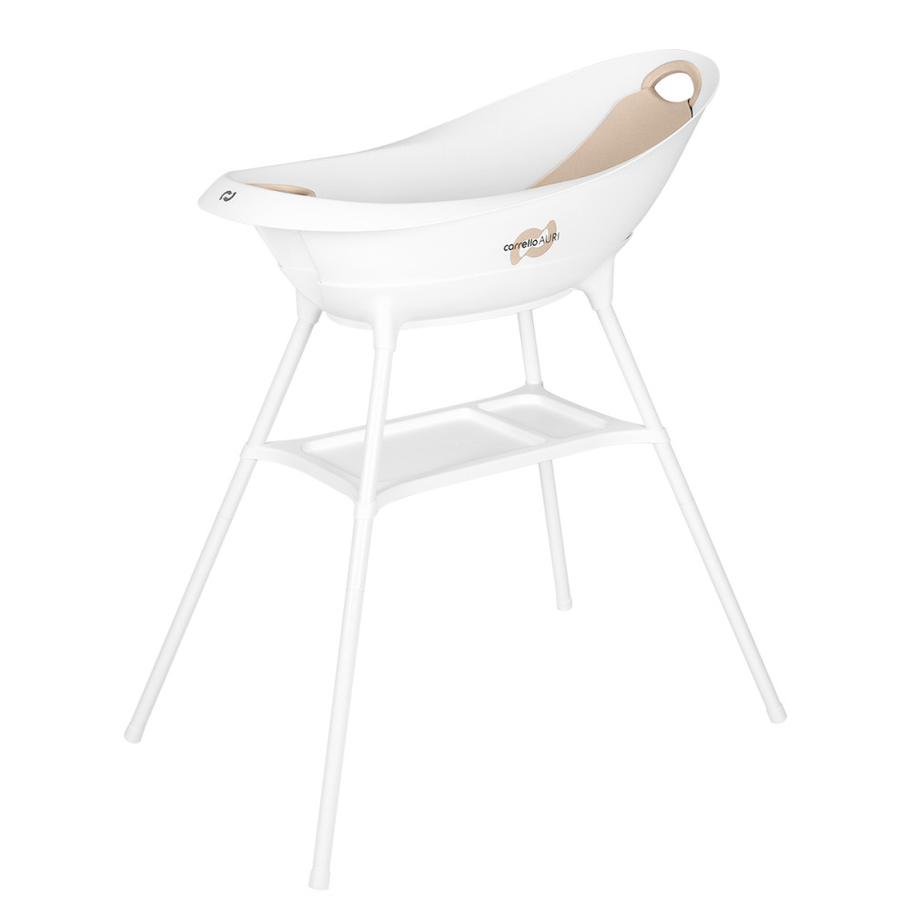 Carrello Auri CRL-17102 - підставка для дитячої ванночки Carrello Auri • Pearl White Carrello Auri CRL-17102 - підставка для дитячої ванночки Carrello Auri • Pearl White
