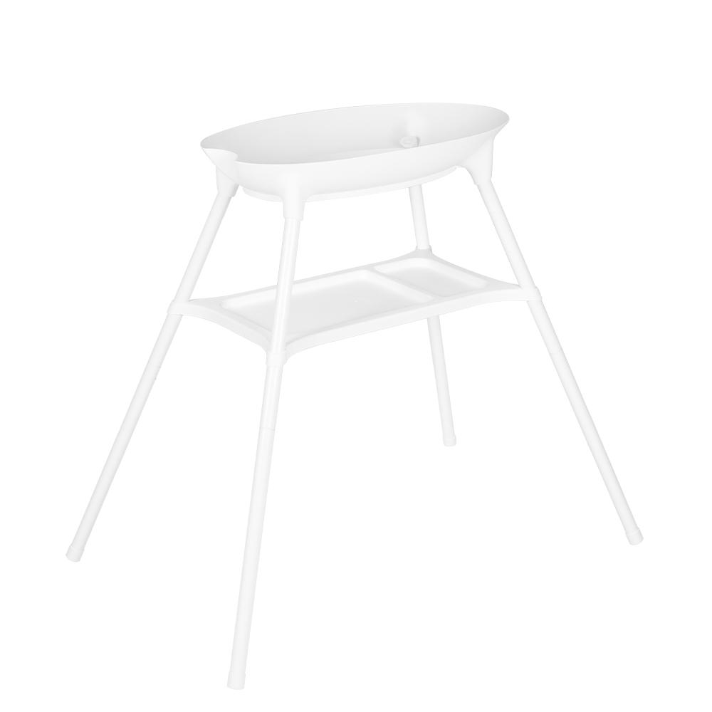 Carrello Auri CRL-17102 - підставка для дитячої ванночки Carrello Auri • Pearl White