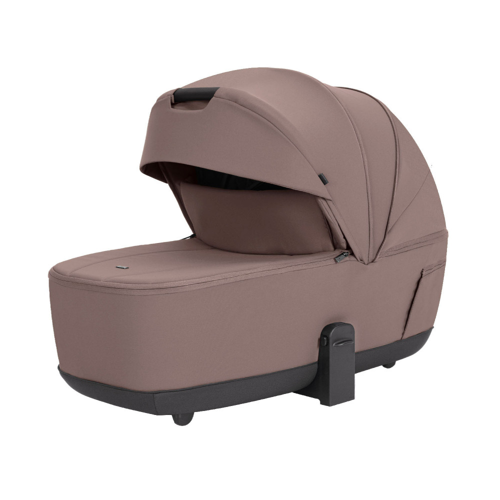 Carrello Ultra CRL-6527 - легкая детская коляска 2в1, термолюлька, телескопическая ручка, регулируемые по высоте люлька и сиденье • Canvas Beige