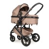 Ninos Ave - детская коляска 2в1, коляска-трансформер от рождения • Dark Beige
