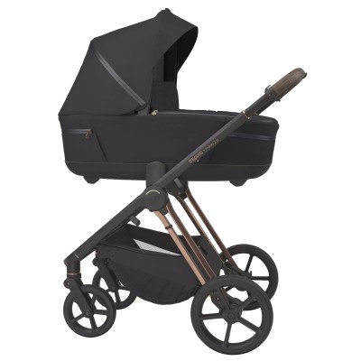 Espiro Miloo 2.0 - всесезонная детская коляска 2 в 1, премиум-класса • 310 Diamond Black