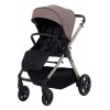 Espiro Only - легкая детская коляска 2в1, всесезонная (тройная вентиляция в люльке, регулировка высоты люльки, телескопическая ручка) • 508 Nude Brown Gel
