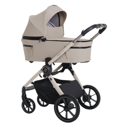 Espiro Yoga - детская коляска 2 в 1, всесезонная коляска, тройная вентиляция люльки, генератор белого шума • 219 Assana Lotos