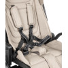 Carrello Epica 2026 CRL-8510 - детская коляска 2 в 1, реверсивный прогулочный блок, большие резиновые колёса, сумка-пеленатор • Аlmond Beige