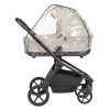 Carrello Epica 2026 CRL-8510 - детская коляска 2 в 1, реверсивный прогулочный блок, большие резиновые колёса, сумка-пеленатор • Аlmond Beige