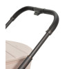 Carrello Epica 2026 CRL-8510 - детская коляска 2 в 1, реверсивный прогулочный блок, большие резиновые колёса, сумка-пеленатор • Аlmond Beige