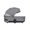 Carrello Epica 2026 CRL-8510 - дитяча коляска 2 в 1, універсальний візок, реверсивний прогулянковий блок, великі гумові колеса, сумка-пеленатор • Iron Grey