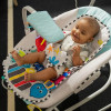 Baby Einstein Kick to It - крісло-гойдалка 4в1 від народження, гойдалка з мелодіями та звуками, килимок для гри на животику, знімне музичне піаніно • Gray