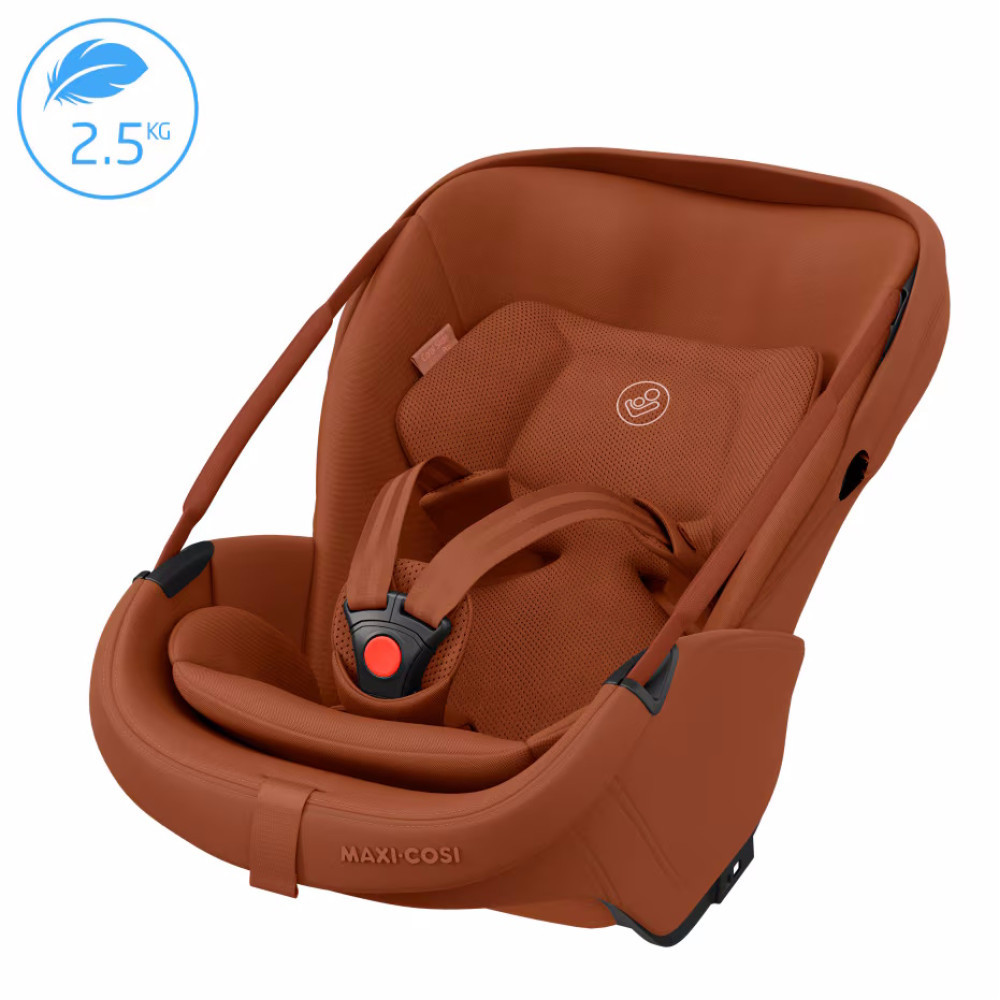 Maxi-Cosi Coral Slide Pro - раскладное автокресло для новорожденного, переноска (0 – 24 мес / 40 – 87 см / 0 – 13 кг) • Copper Terra
