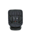 El Camino i-Rise ME 1207 - дитяче автокрісло (0 – 12 років /40 - 150 см) з функцією повороту 360, кріплення ISOFIX • Gray