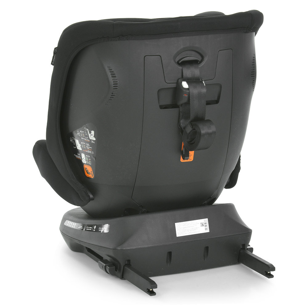 El Camino i-Rise ME 1207 - дитяче автокрісло (0 – 12 років /40 - 150 см) з функцією повороту 360, кріплення ISOFIX • Black