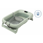 Maxi-Cosi Indigo Plus - дитяча ванночка з інтегрованим цифровим термометром, вкладка для новонародженого QuickDry (0 - 4років) • Sage Green