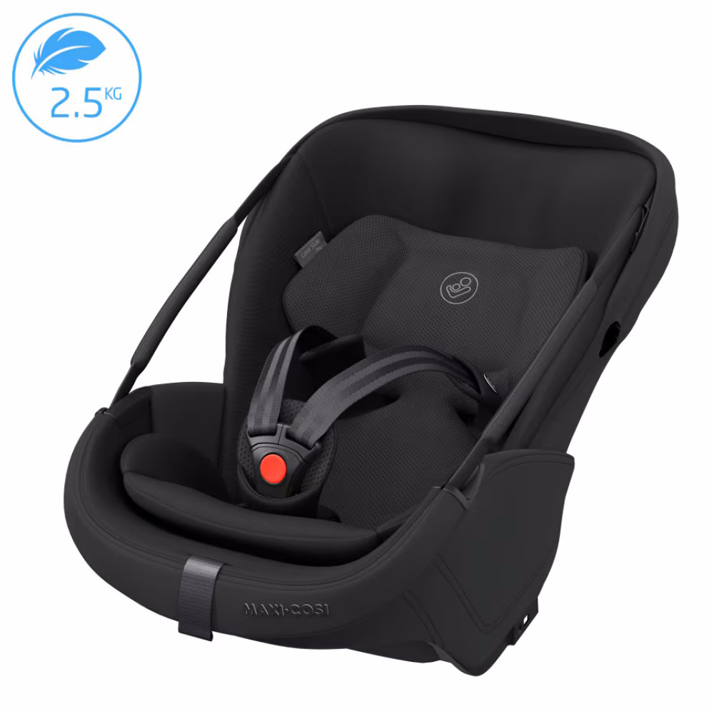 Maxi-Cosi Coral Slide Pro - раскладное автокресло для новорожденного, переноска (0 – 24 мес / 40 – 87 см / 0 – 13 кг) • Black Onyx
