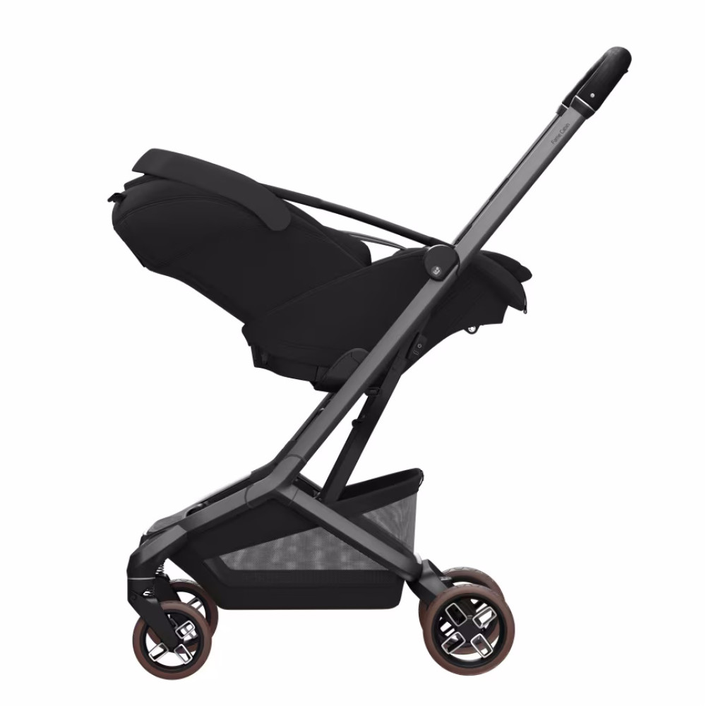 Maxi-Cosi Coral Slide Pro - раскладное автокресло для новорожденного, переноска (0 – 24 мес / 40 – 87 см / 0 – 13 кг) • Black Onyx