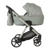 Adamex Vivo - детская коляска 2в1, термолюлька, матрас из кокосовой койры • Salvia (PS-7)