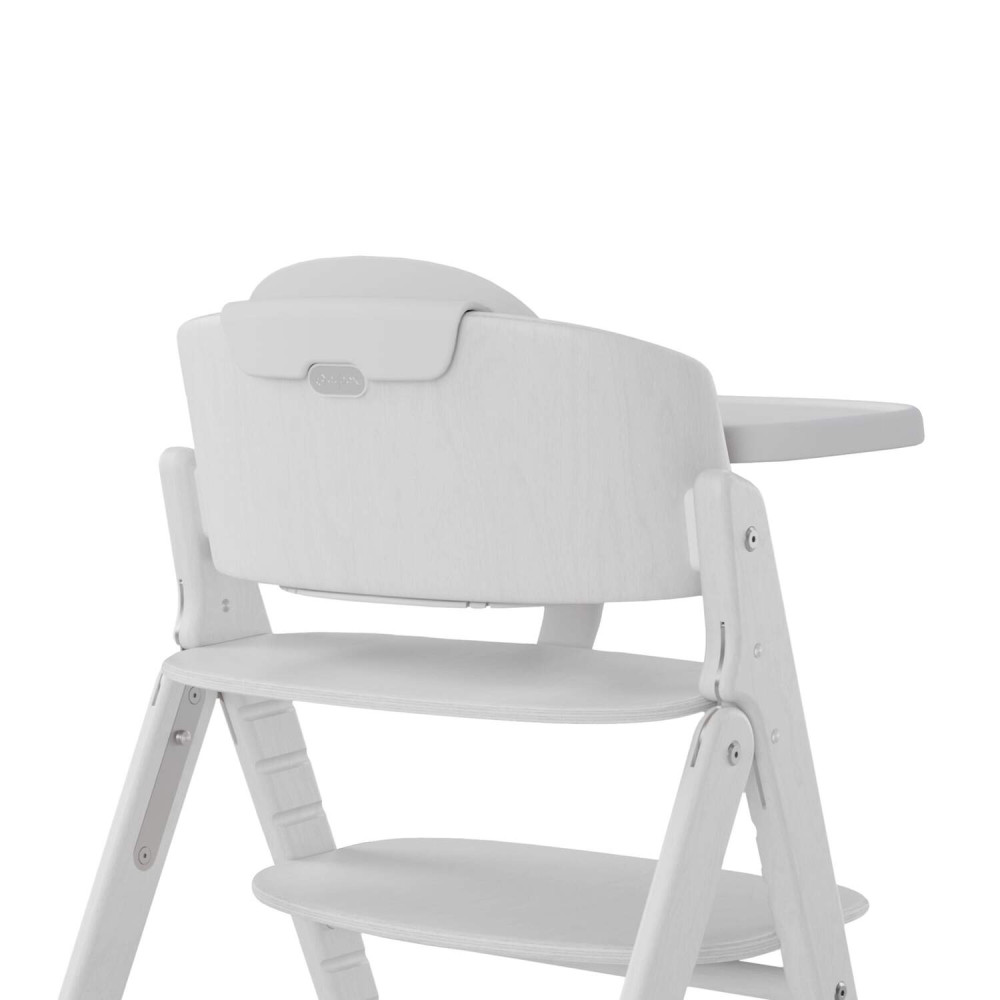 Cybex Click&Fold - детский стульчик 3в1: стульчик для кормления от 6 месяцев, детский стул от 3 лет (максимальный вес – 120 кг) • All White Cybex Click&Fold - детский стульчик 3в1: стульчик для кормления от 6 месяцев, детский стул от 3 лет (максимальный вес – 120 кг) • All White