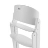 Cybex Click&Fold - детский деревянный стульчик, высокий стул для ребенка от 3 лет (максимальный вес – 120 кг) • All White