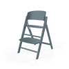 Cybex Click&Fold - дитячий дерев'яний стільчик, високий стілець для дитини від 3 років (максимальна вага – 120 кг) • Stone Blue