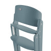 Cybex Click&Fold - детский деревянный стульчик, высокий стул для ребенка от 3 лет (максимальный вес – 120 кг) • Stone Blue