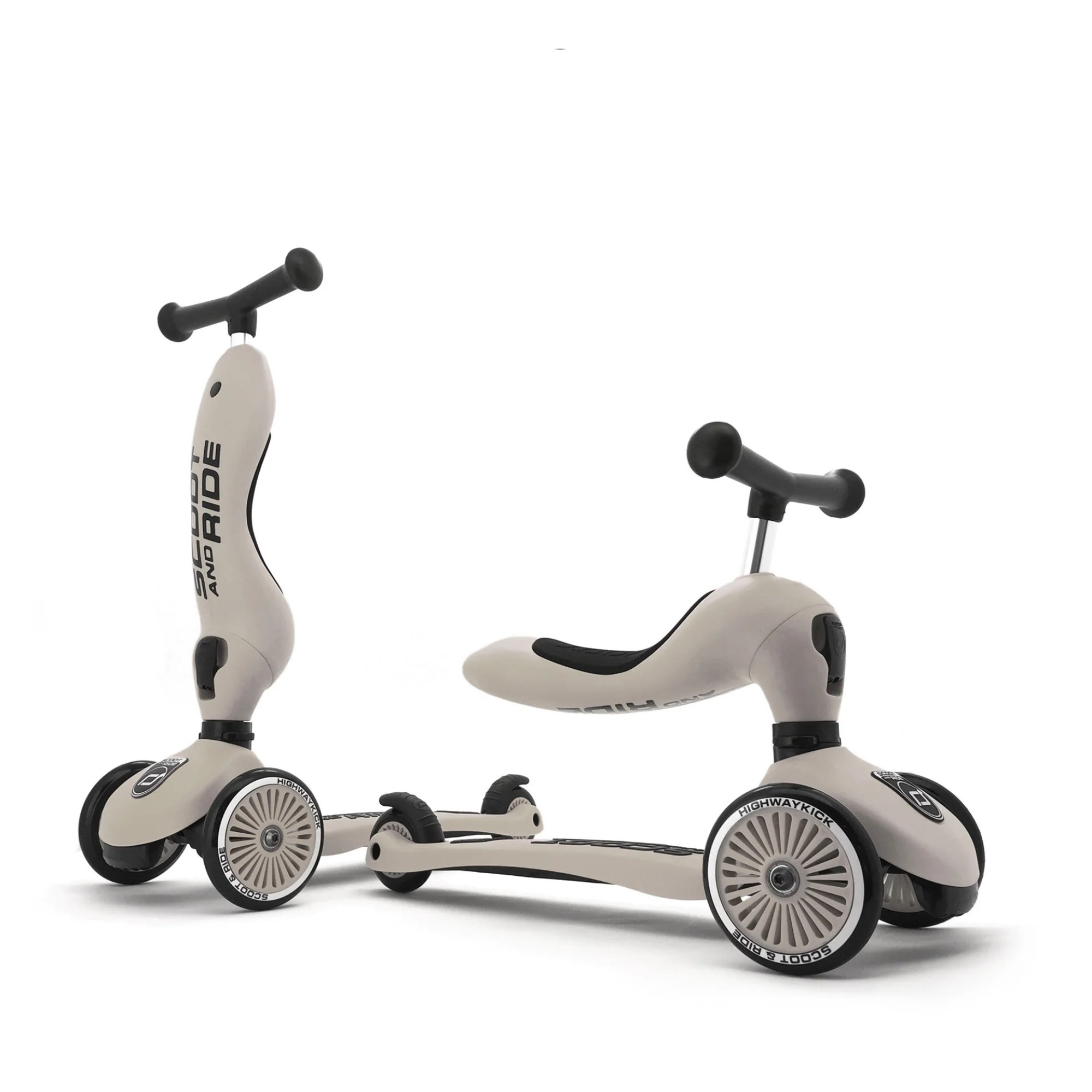 Детский самокат-беговел 2в1 Scoot&Ride Highwaykick 1 Ash купить с
