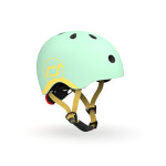 Scoot&Ride Helmet XXS - детский защитный шлем с фонариком, обхват головы 45-51 см • Kiwi (SR-181206-KIWI)
