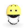 Scoot&Ride Helmet XXS - детский защитный шлем с фонариком, обхват головы 45-51 см • Lemon (SR-181206-LEMON)