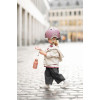 Scoot&Ride Helmet XXS - детский защитный шлем с фонариком, обхват головы 45-51 см • Wildberry (SR-181206-WILDBERRY)