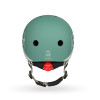 Scoot&Ride Helmet XXS - детский защитный шлем с фонариком, обхват головы 45-51 см • Forest (SR-181206-FOREST)