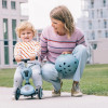 Scoot&Ride Helmet XXS - детский защитный шлем с фонариком, обхват головы 45-51 см • Steel (SR-181206-STEEL)